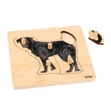 Puzzle pre batoľatá - pes