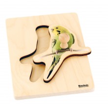 Kleinkind-Puzzle: Sittich