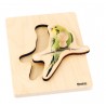 Toddler Puzzle: Parakeet