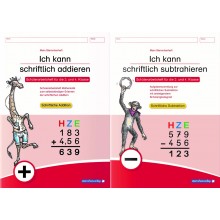 Ich kann schriftlich addieren und subtrahieren im Set