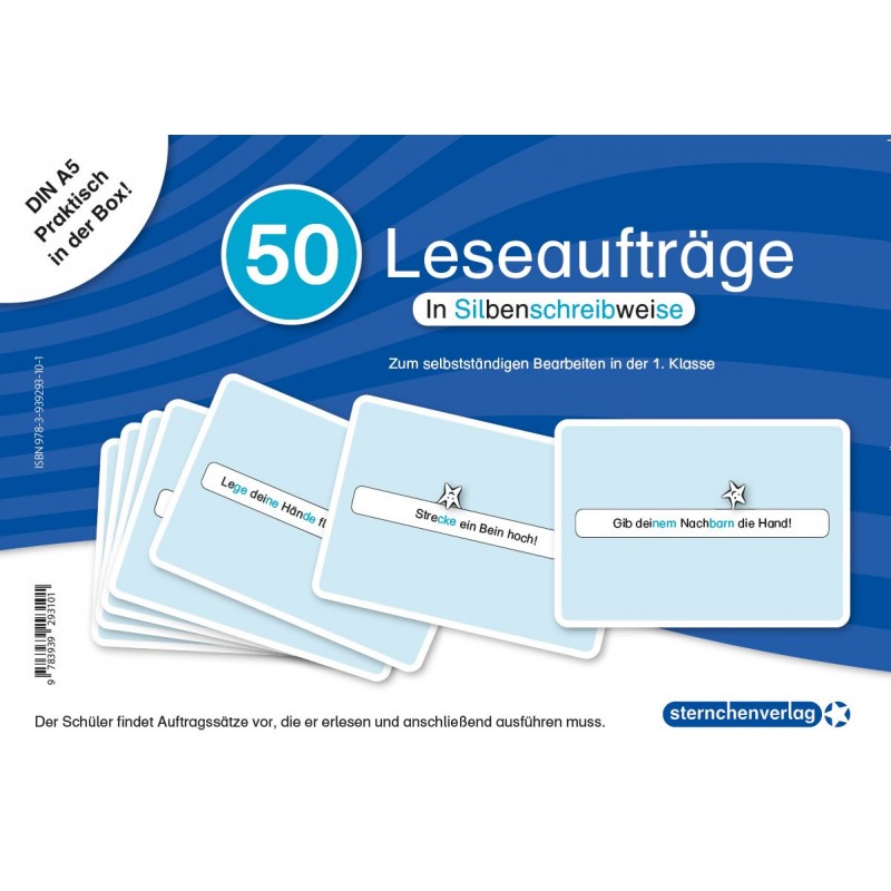 50 reading orders in a box  - only available in German
