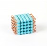 Individual Nylon Cube Of 5: Light Blue