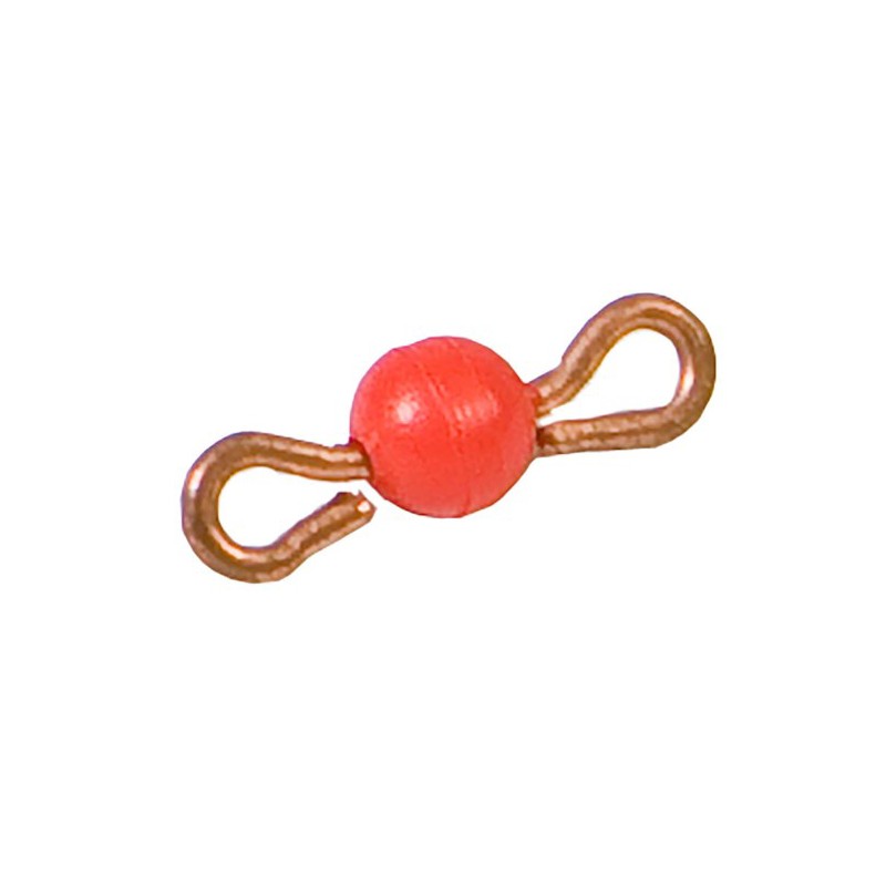 Perlenstäbchen von 1, rot: Lose Perlen (Kunststoff)