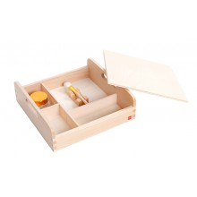 Holzbox für Übungen zum Kleben