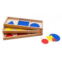Satz Kreise, Dreiecke und Quadrate