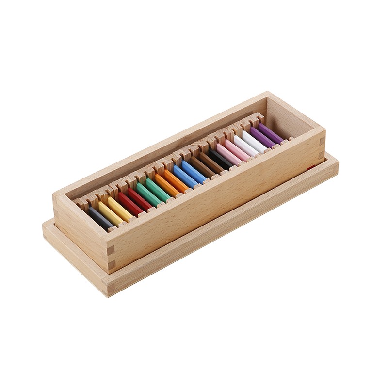 Farbtäfelchen: 2 mal 11 Farben