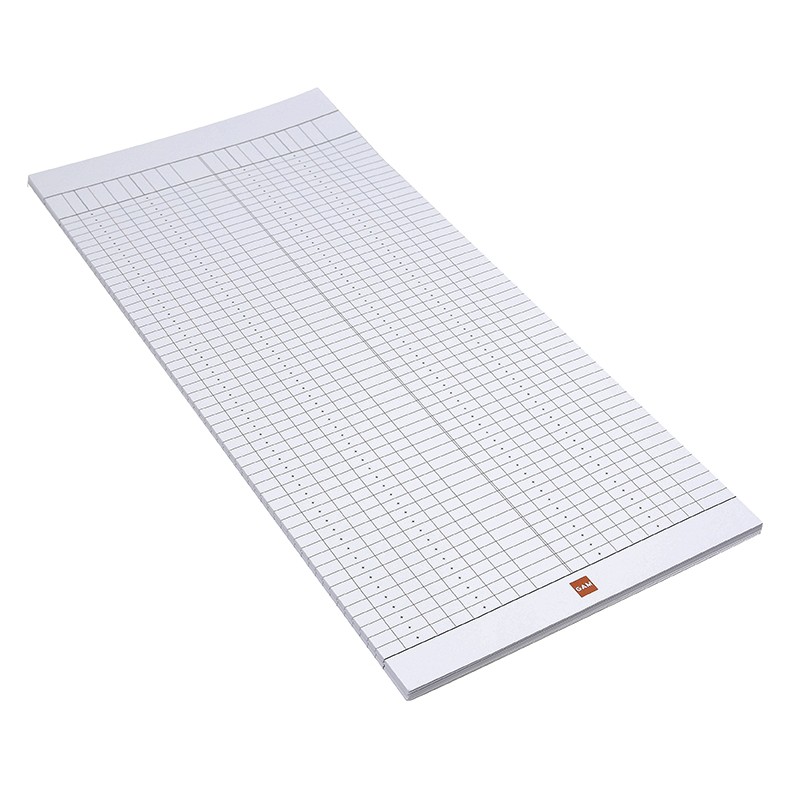Großes Rechenrahmenpapier 50 Blatt