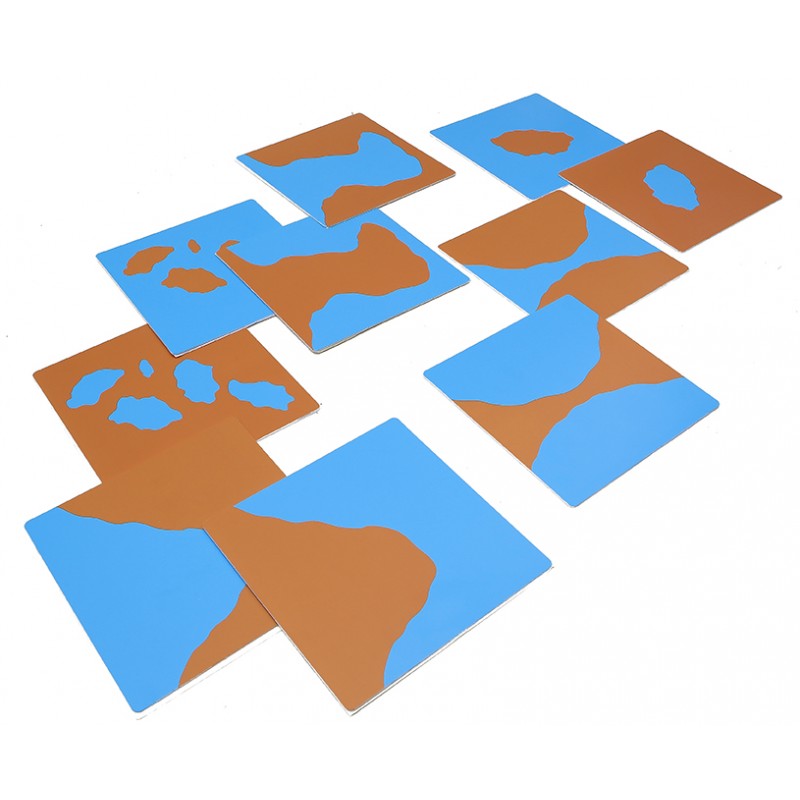 Land And Water Form Cards