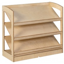 Bücherschrank ohne Rückwand (93 cm)