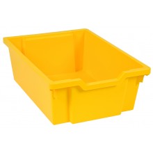 Tray including gliders: yellow (15 cm)