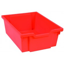 Tray including gliders: red (15 cm)