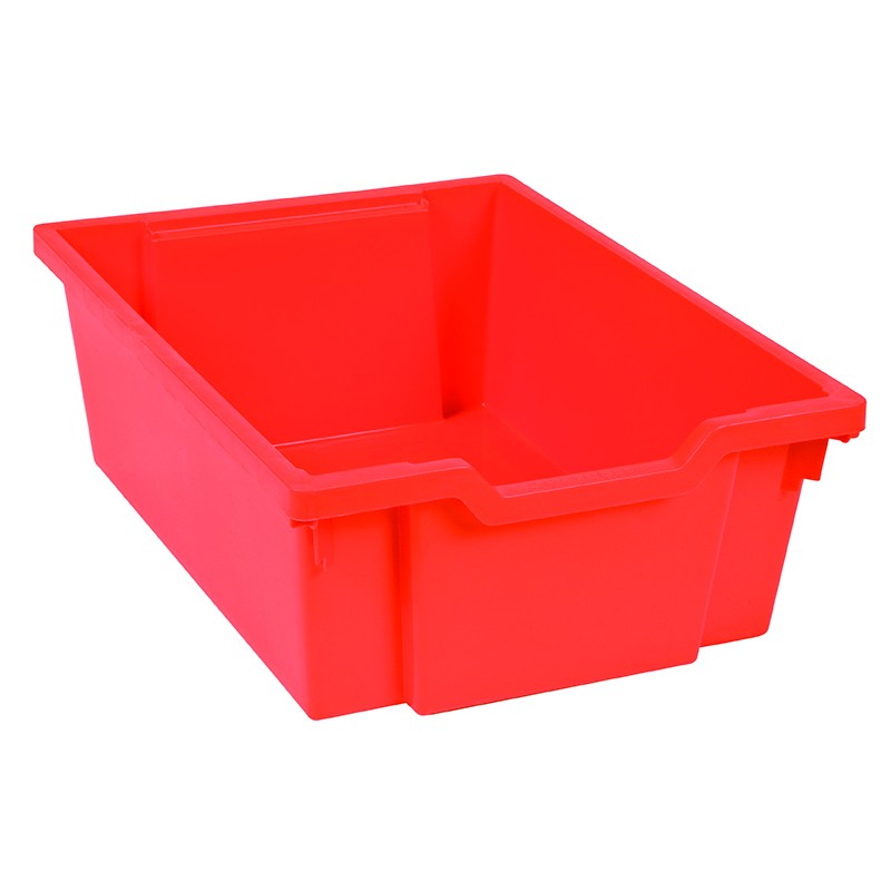 Tray including gliders: red (15 cm)