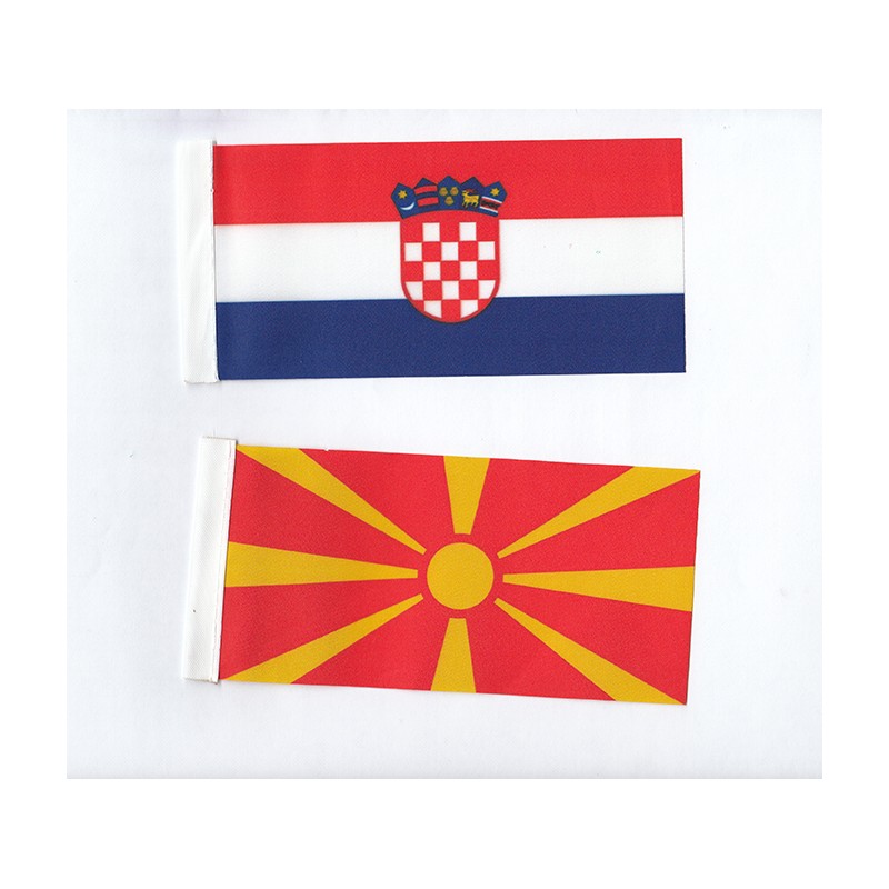 Podstavec s vlajkami Európy