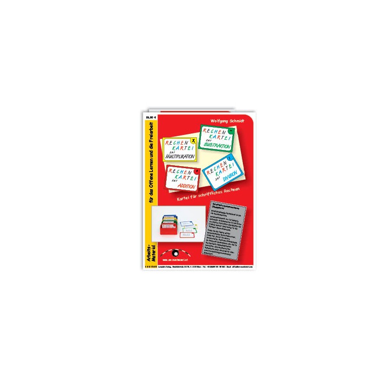 Schriftliche Rechenverfahren - Übungskartei (This item is available in english)