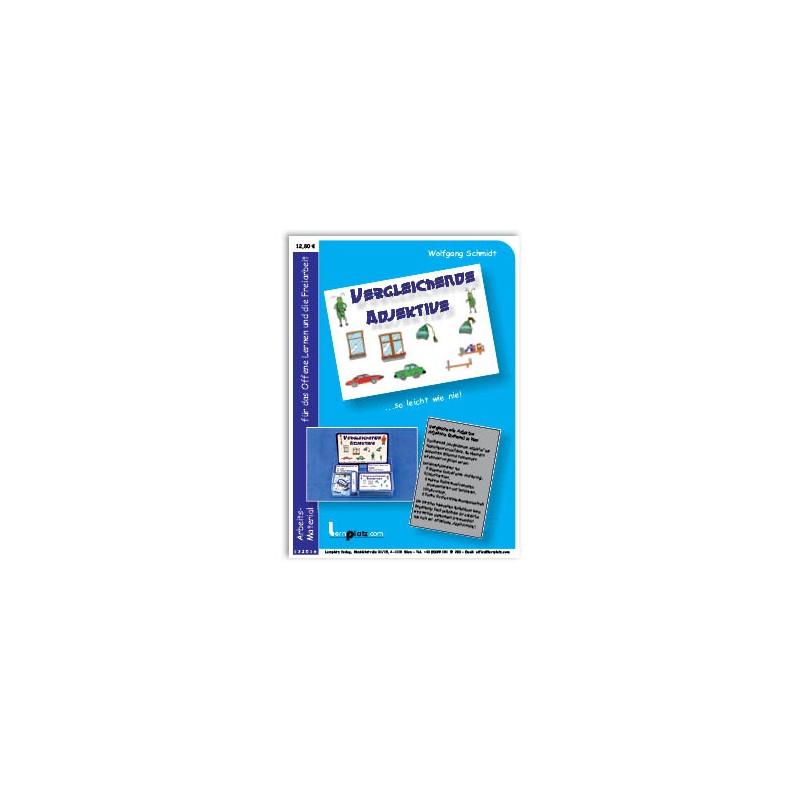 Comparative adjectives blue (This item is available in english)