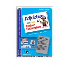 Adjectives with the robber Hotzenplotz, adj. Blue