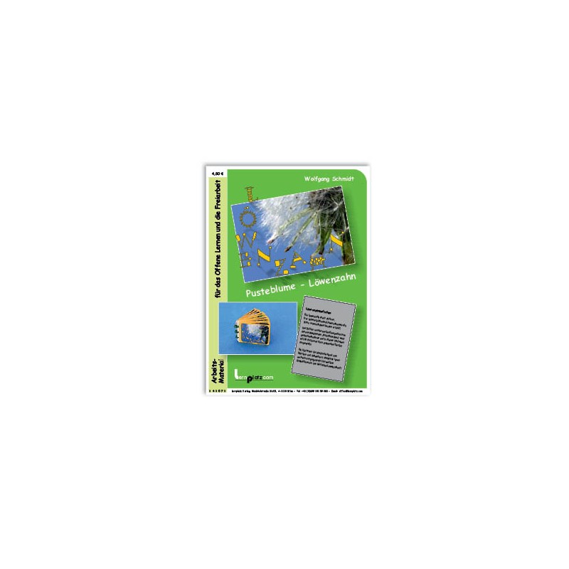 Dandelion booklet