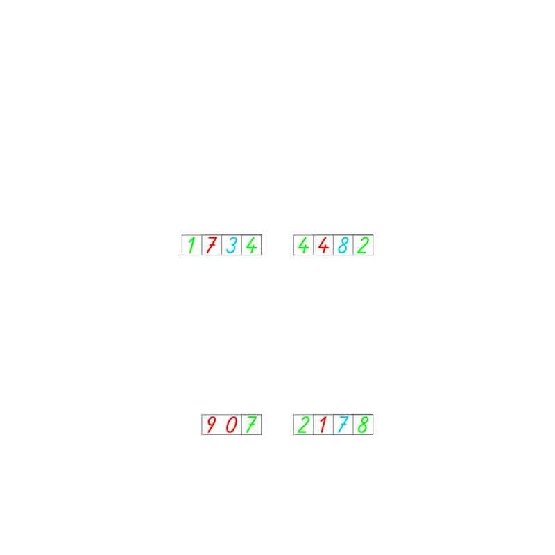 Marking Game Work Card