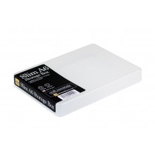 Transparent plastic box A6 flat