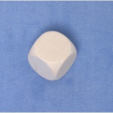 Würfel glatt  2 cm lackiert