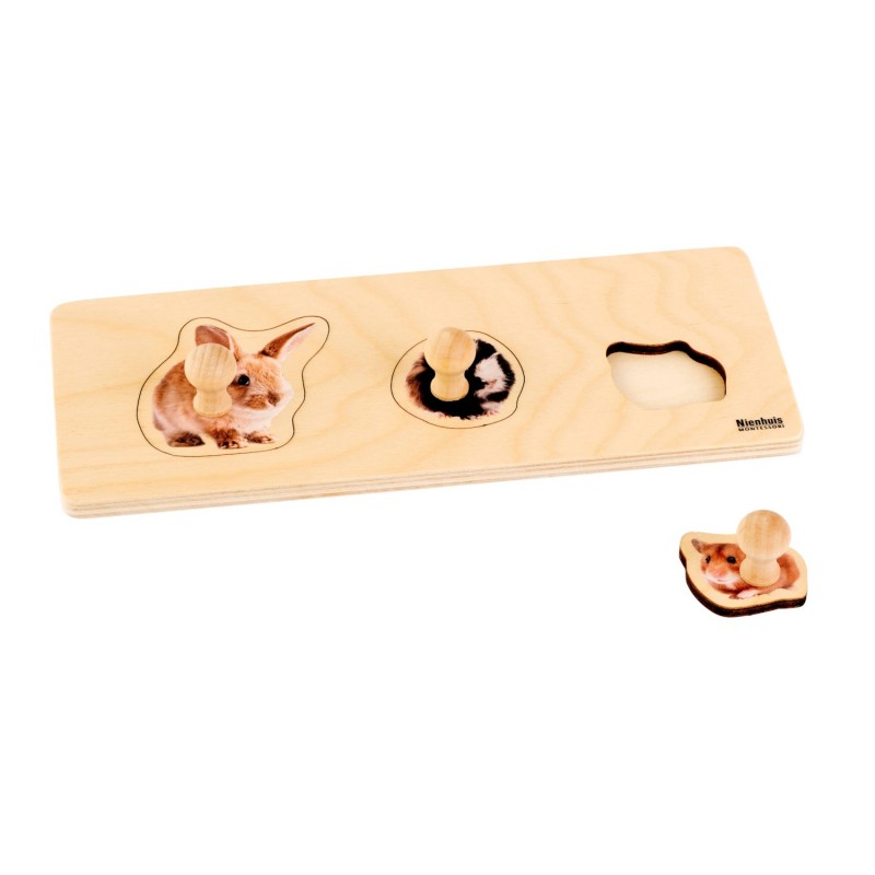 Kleinkind-Puzzle: 3 Nagetiere