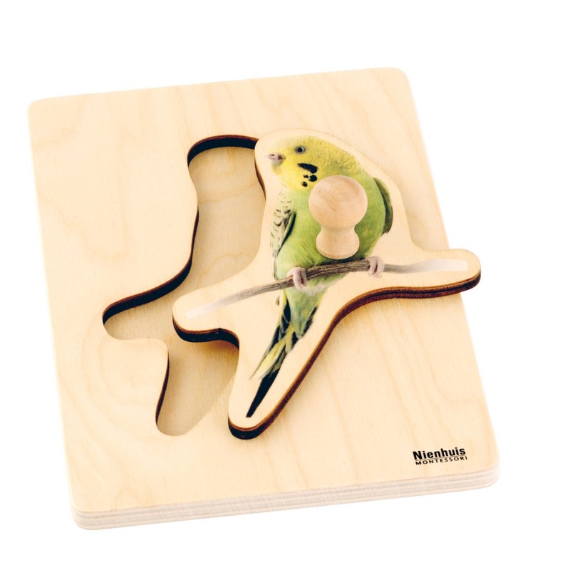 Kleinkind-Puzzle: Sittich