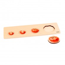Puzzle pre batoľatá - 4 paradajky