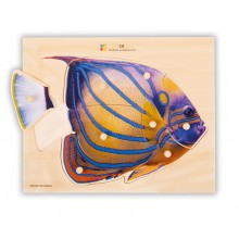 Holz-Puzzle - realistisch Fisch