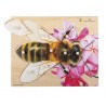 Wooden puzzle - realistická včela