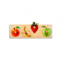 Greifpuzzle Obst" in Slovenský is "Hmatová skladačka ovocie"