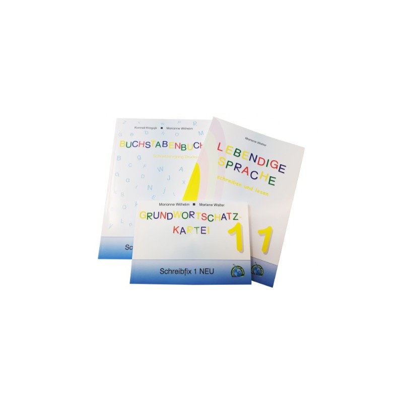 SCHREIBFIX 1 – LEBENDIGE SPRACHE – SET