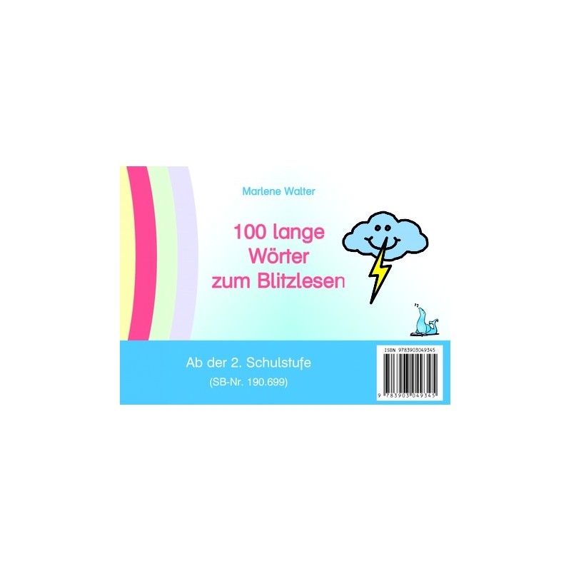 100 lange Wörter zum Blitzlesen