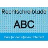 Rechtschreiblade ABC