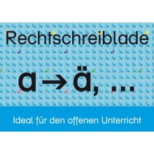 Spelling drawer a - ä, o - ö, ...