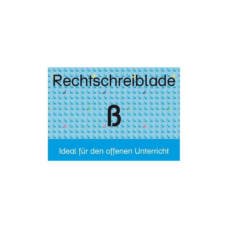 Rechtschreiblade ß