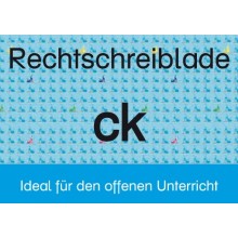 Spelling drawer ck