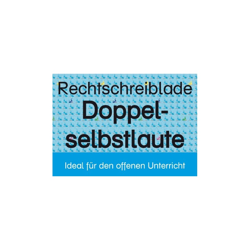 Rechtschreiblade Doppelselbstlaute