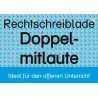 Spelling drawer double mitlaute