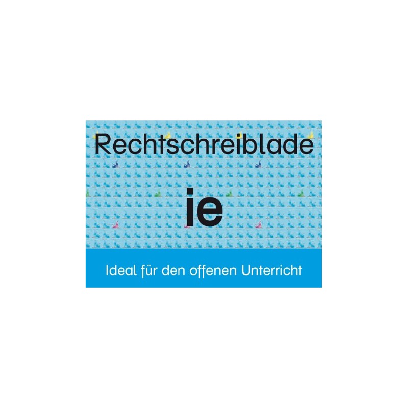 Rechtschreiblade ie