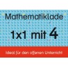 Mathelade - Multiplication Table with 4 - from 2nd Grade