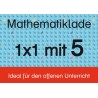 Mathelade - Einmaleins mit 5 - ab der 2. Klasse