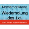 Mathelade - Wiederholung des 1x1 - ab der 2. Klasse