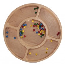 Sortierteller aus Holz