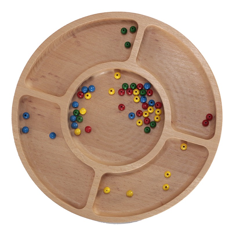 Sortierteller aus Holz