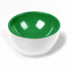Wooden Cup: White/Green