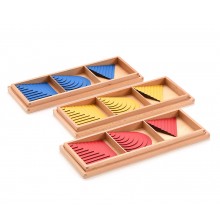 Satz Kreise, Dreiecke und Quadrate