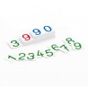 Card set small plastic 1-3000