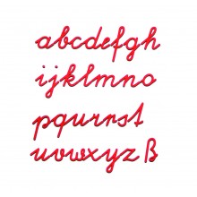 Bewegliches Alphabet - Österreichische Schreibschrift - RED