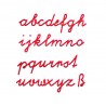 Bewegliches Alphabet - zum Erstschreiben - Österreichische Schreibschrift, verschiedene Farben