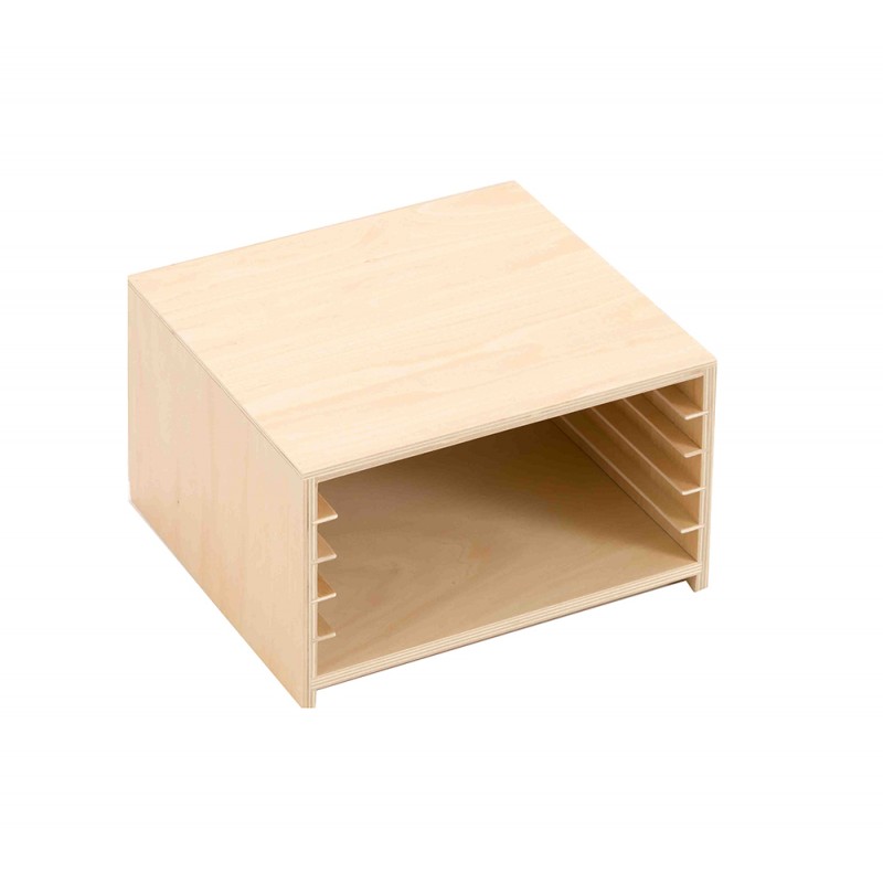 Kommode für 5 Tierpuzzle